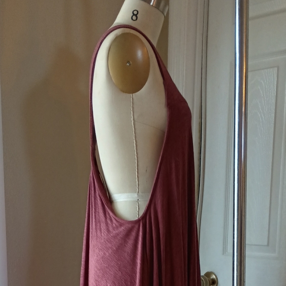 Free People | Burgundy Maxi Dress - Picture 5 of 7